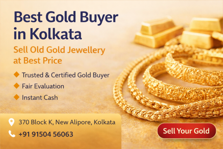 Best gold buyer in Kolkata offering trusted gold evaluation and instant cash
