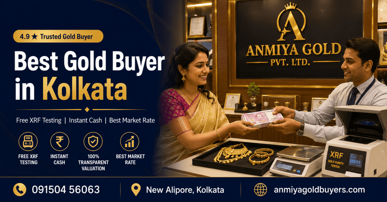 Read more about the article Best Gold Buyer in Kolkata — Get the Highest Price for Your Gold Today